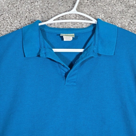 LL Bean Men Polo Shirt Size Large Made In USA Classic Preppy Heritage‎ Outdoors - Picture 4 of 10